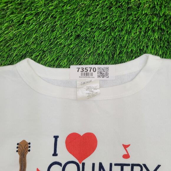 Vintage Country Music Sweatshirt Womens Large 21x22 Boxy - Picture 3 of 11